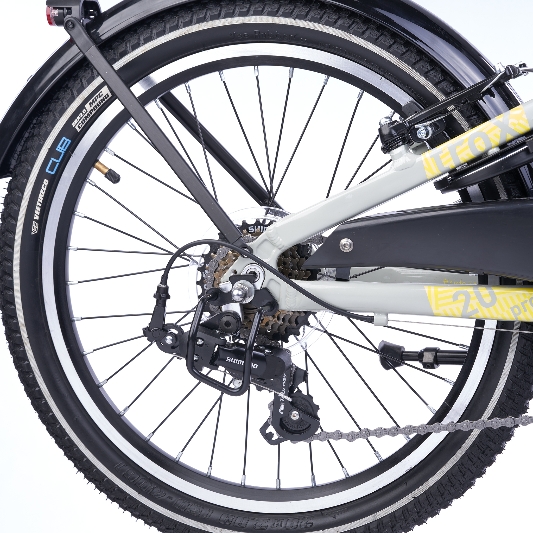 S'COOL troX pro 20-K7 Kinderfahrräder (grau) 4